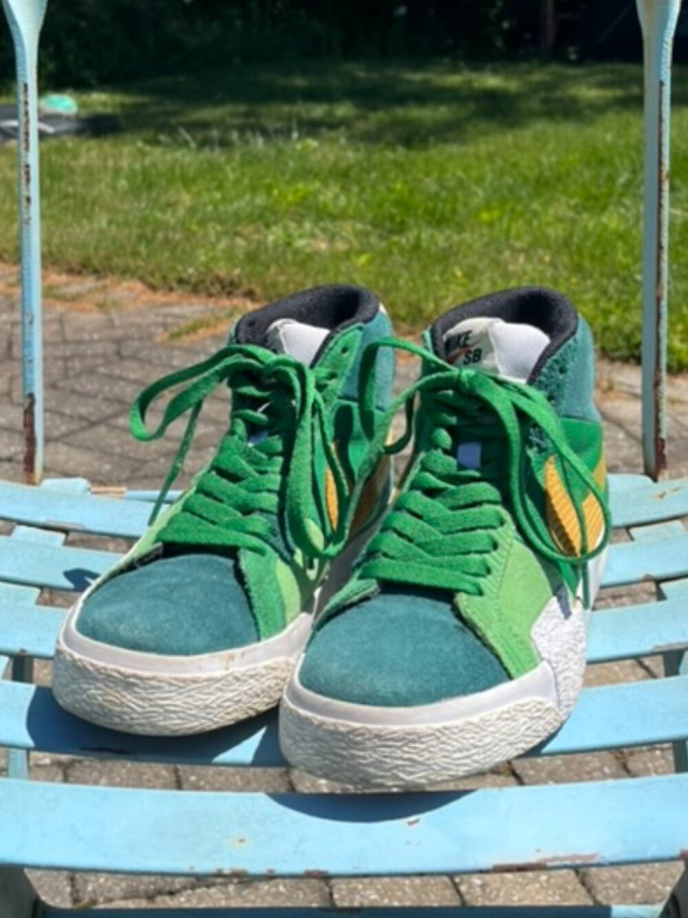 Nike Zoom Blazer Mid Premium SB 'Mosaic Pack - Aloe Verde'
